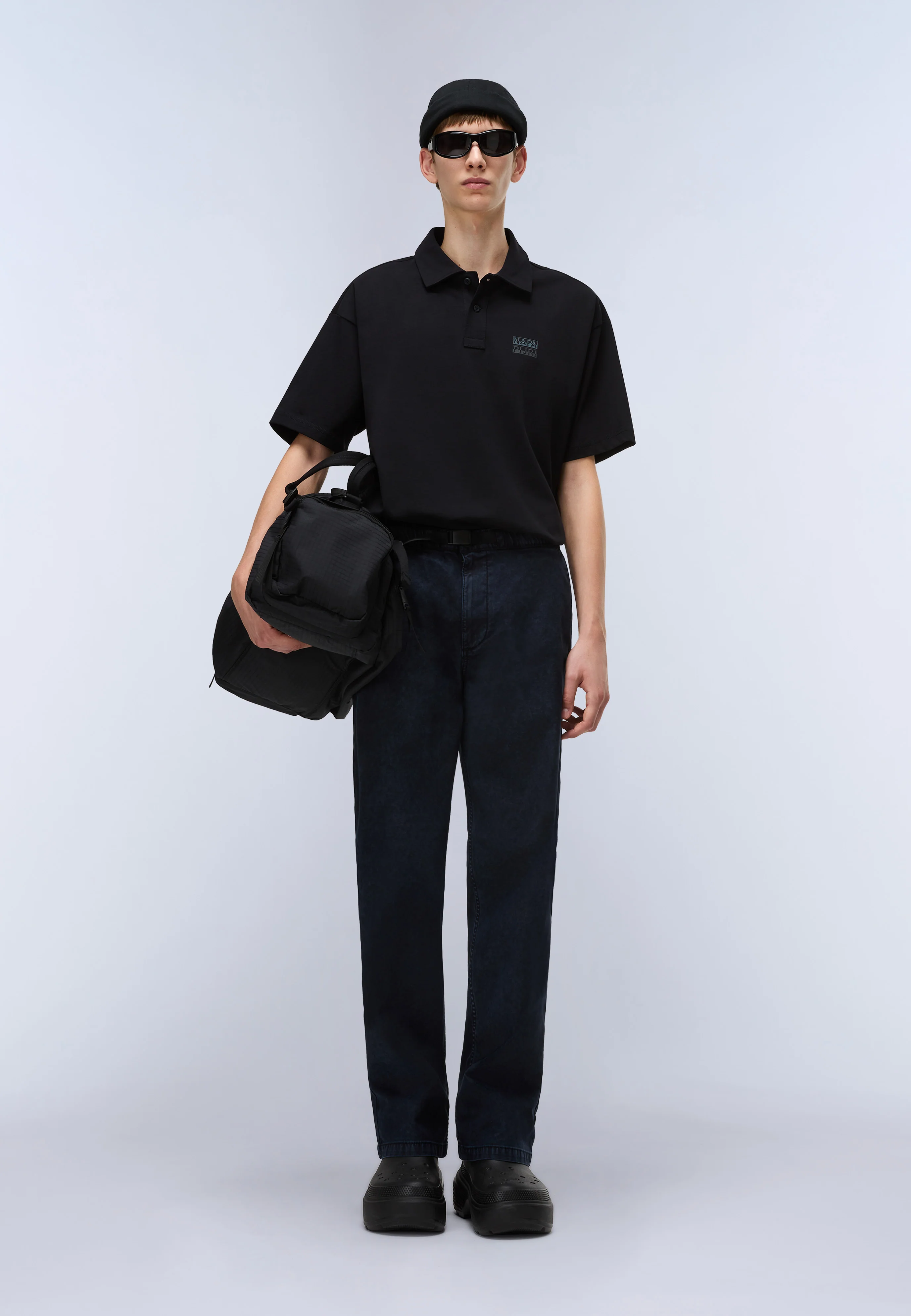 Elevated Logo Jersey Short Sleeve Polo Shirt - Image 3