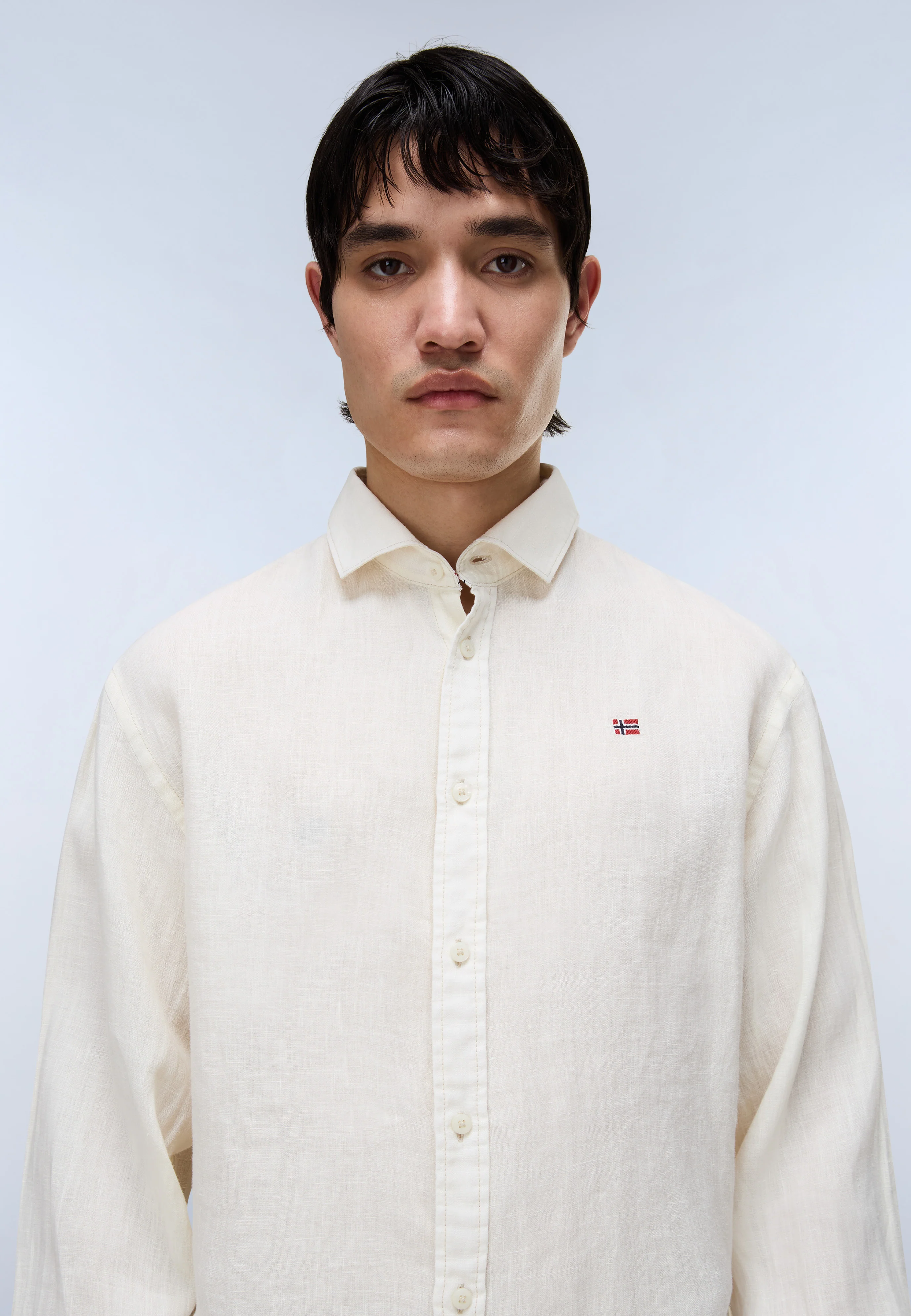 Linen Long Sleeve Shirt - Image 2