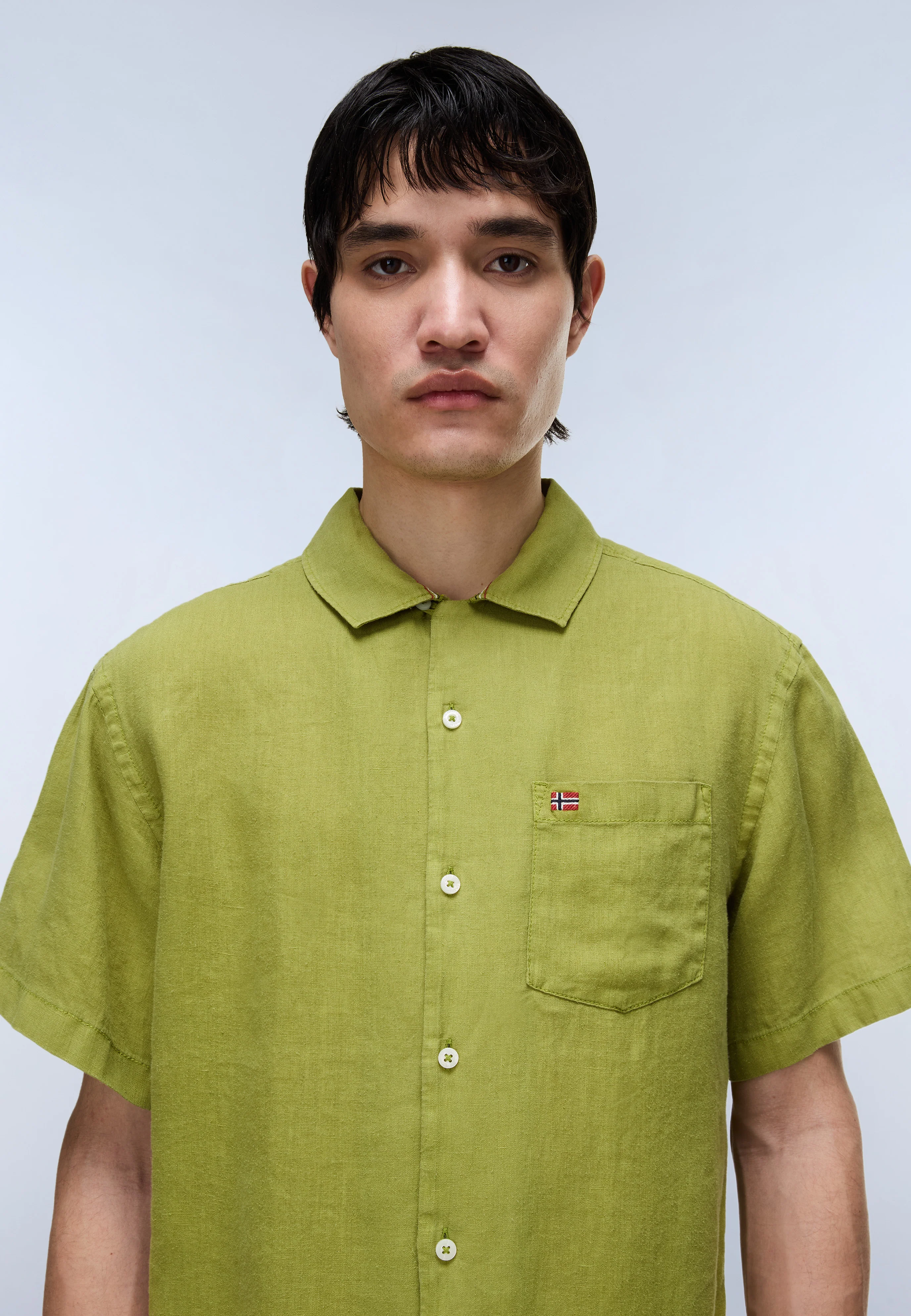 Linen Short Sleeve Shirt - Image 2