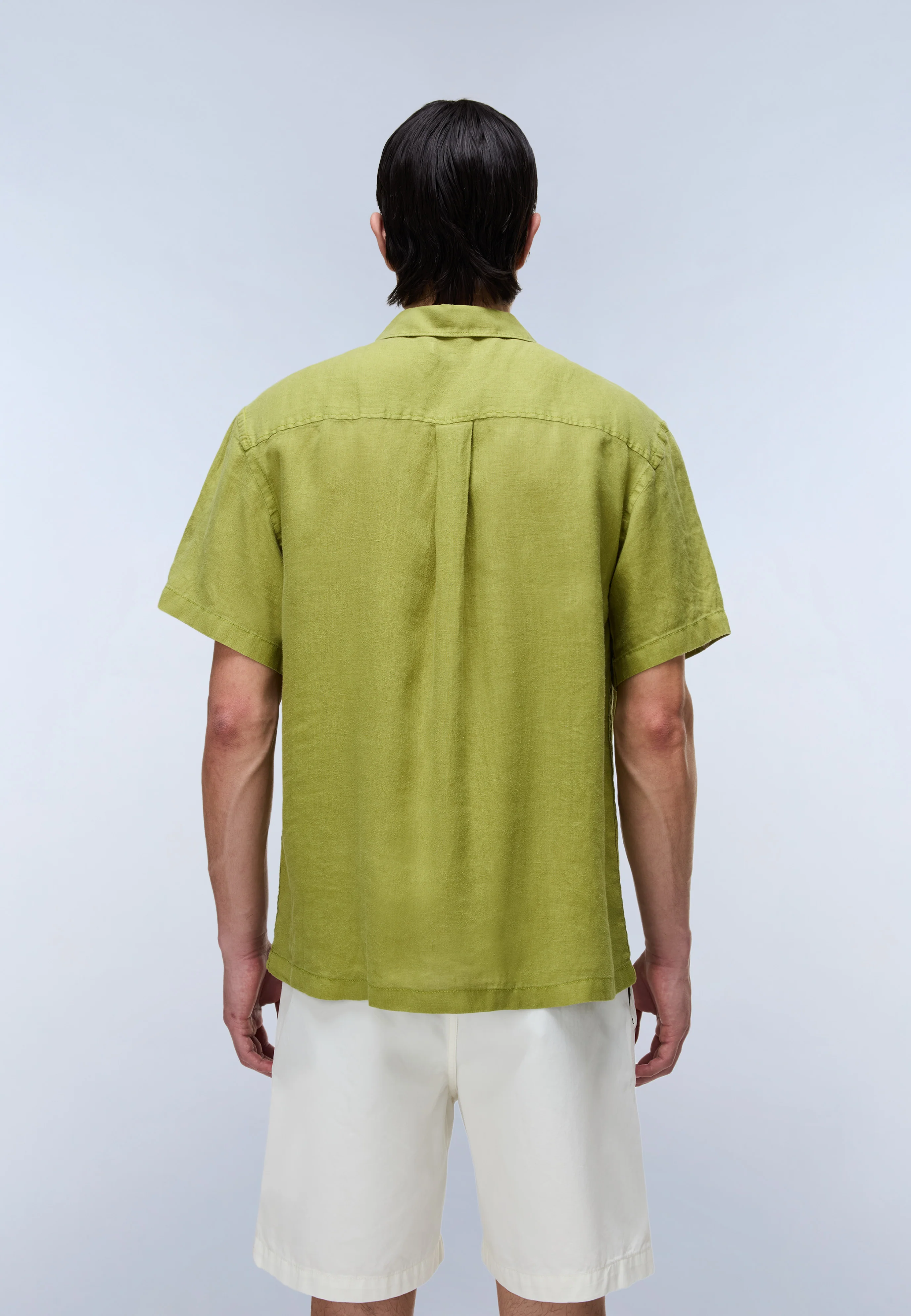 Linen Short Sleeve Shirt - Image 4