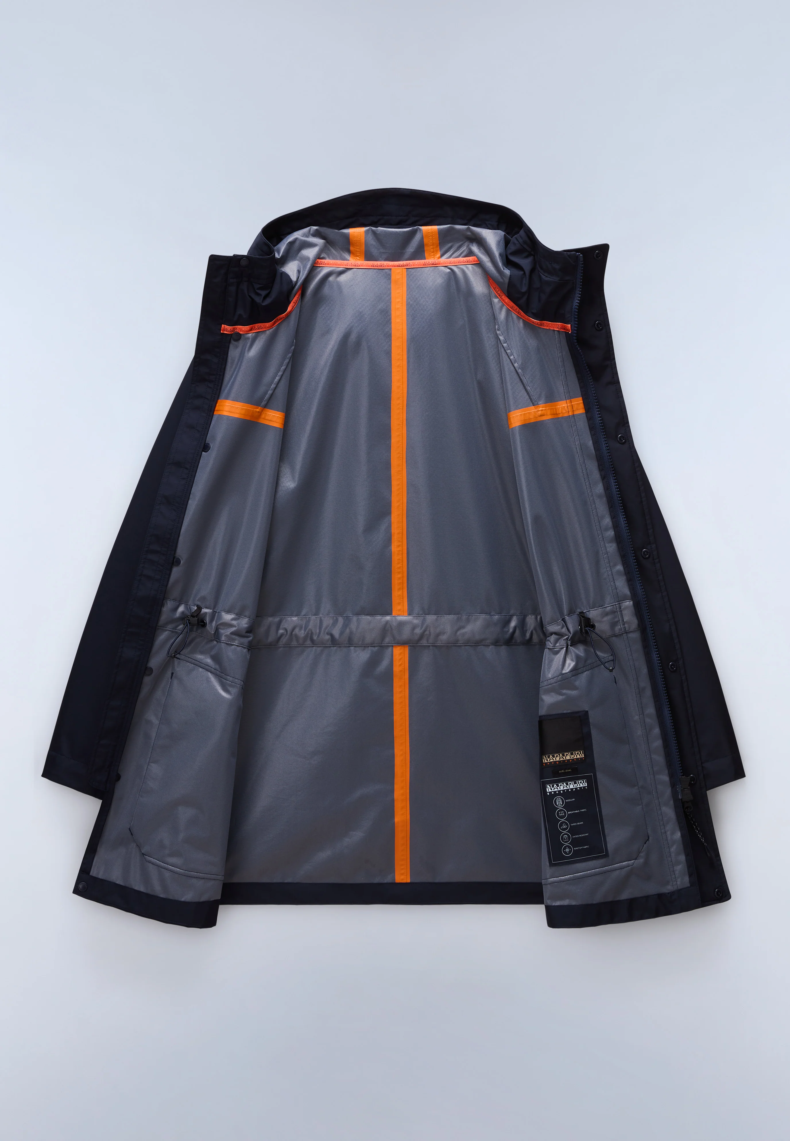 Pilloz Long Parka Jacket - Image 9