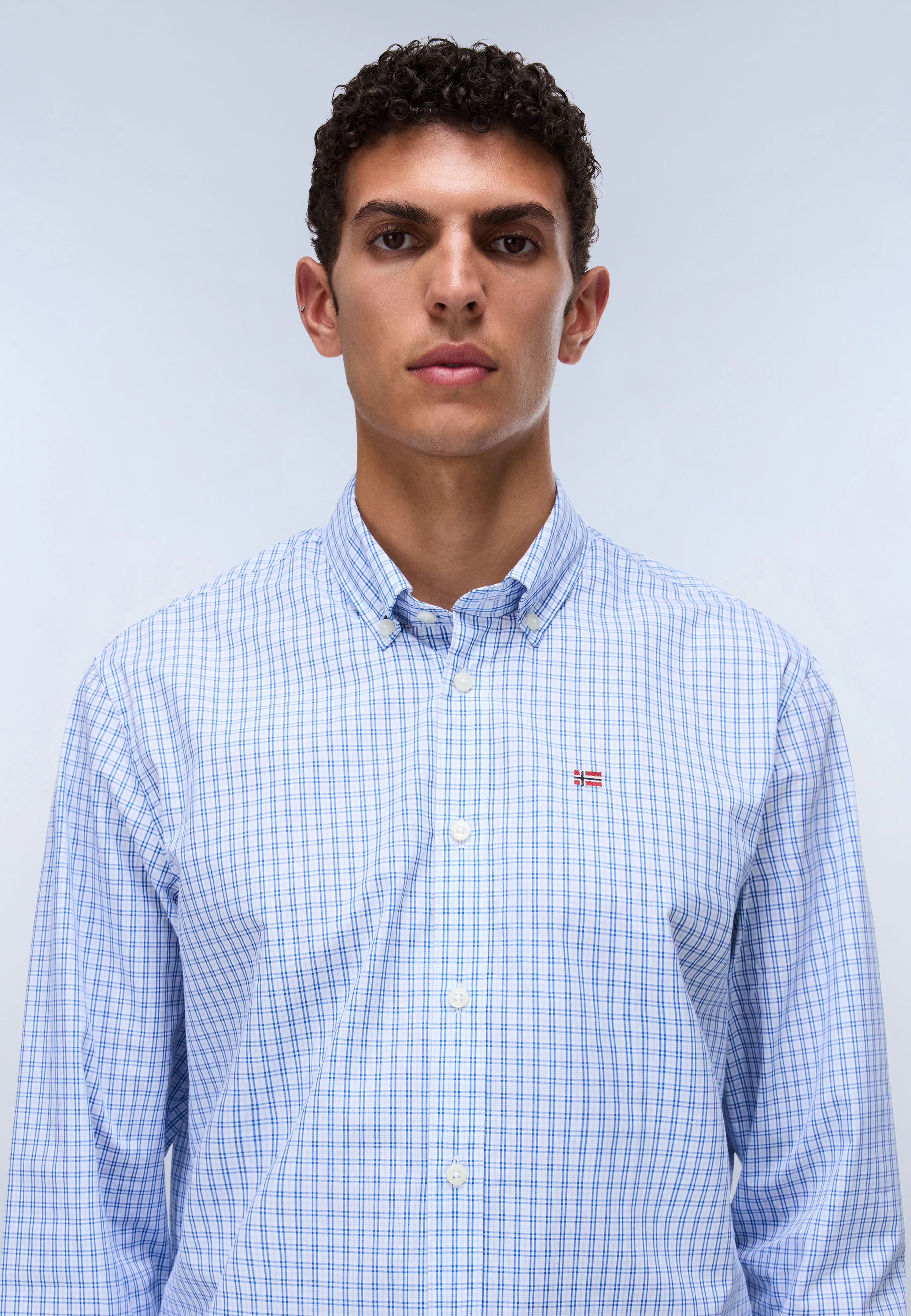 Terra Long Sleeve Poplin Cotton Shirt - Image 2